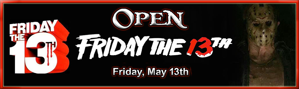 Cutting Edge Haunted House: Open Friday the 13th! May 13th, 2022!