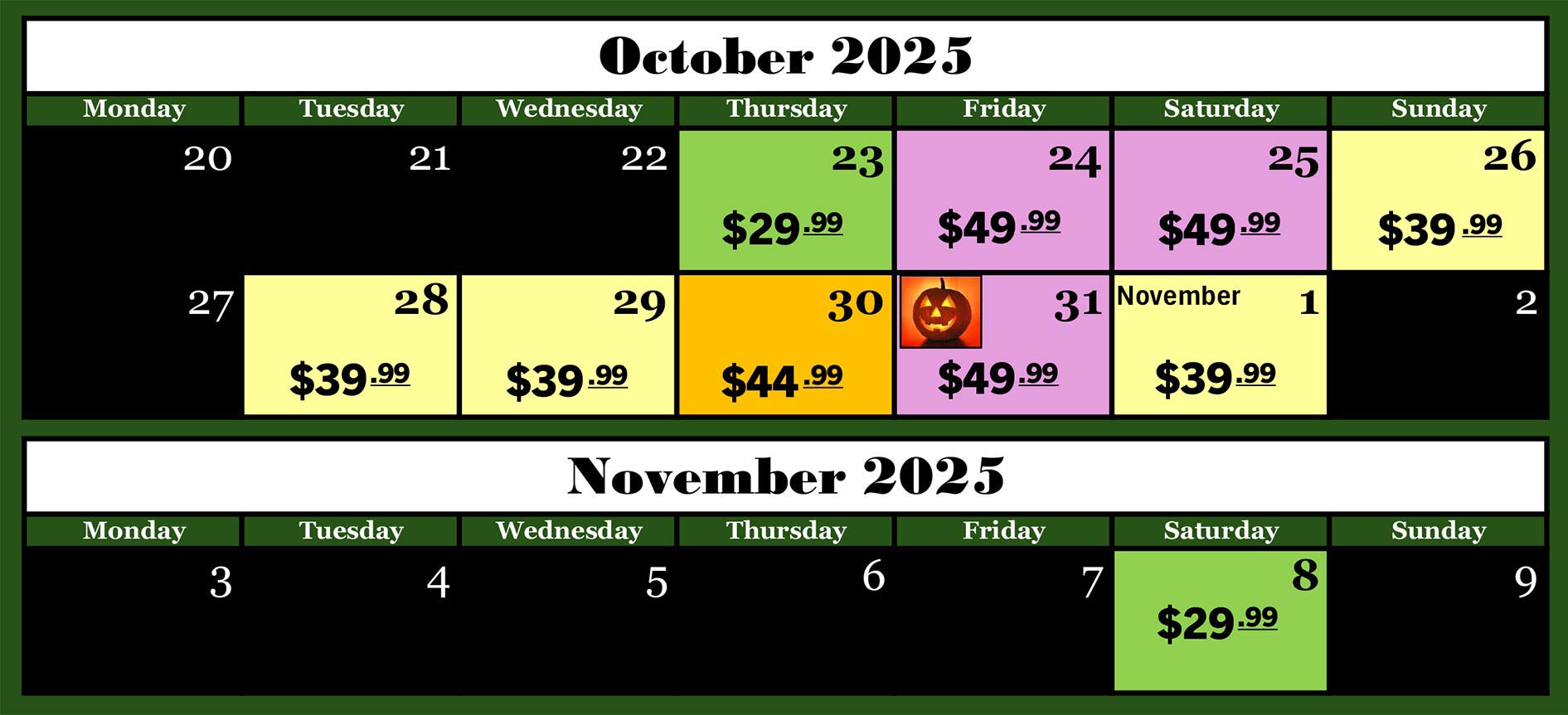 Click for showtimes! CUTTING EDGE HAUNTED HOUSE in Ft. Worth, Texas OPEN DATES for Halloween 2025!