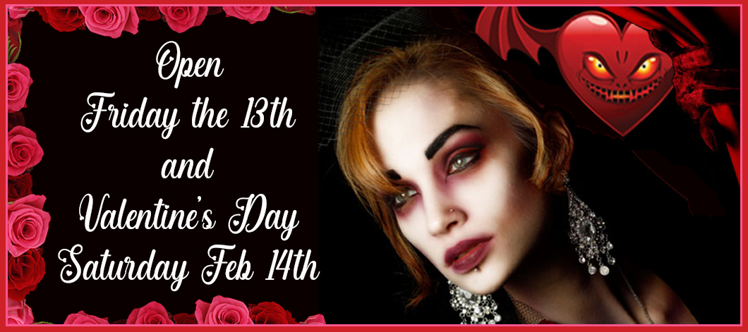 CEHH OPEN February 13, 2026 - Friday the 13th and February 14, 2026 - Valentine's Day